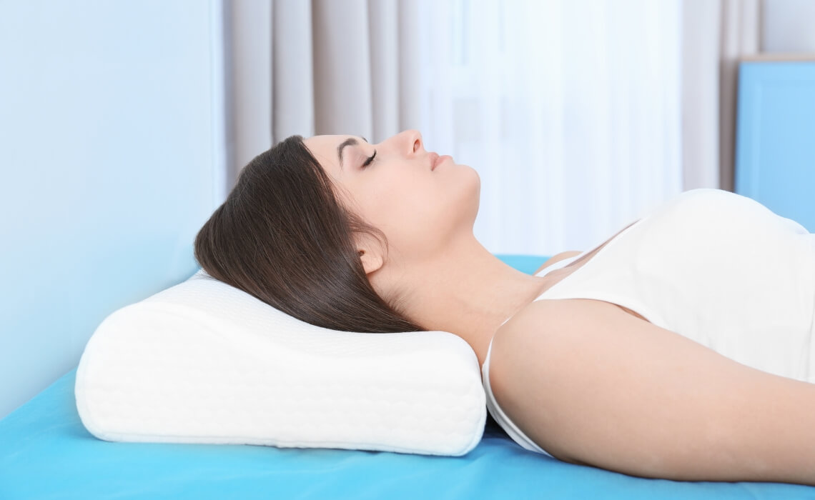 ¡Utiliza almohadas que se adaptan a tu postura y duerme mejor!