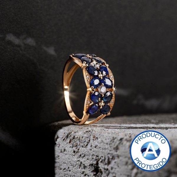 ANILLO ZAFIRO
