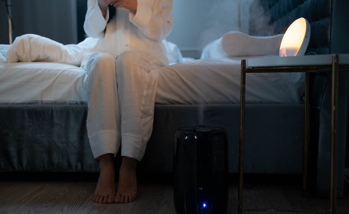 Humidificadores en la Relajación y el Descanso: Aliados para Dormir Mejor